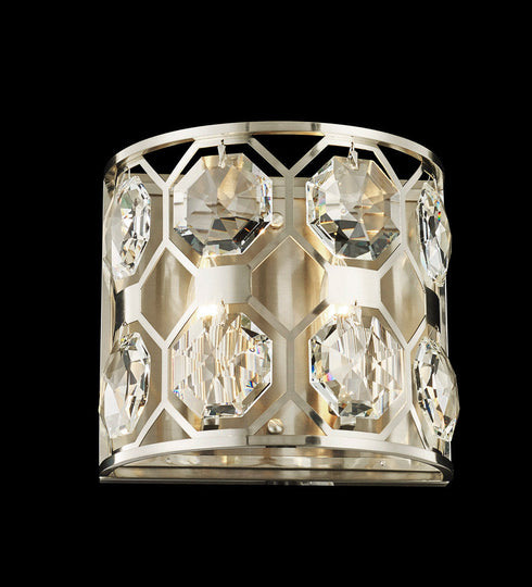 Starfire Crystal Oslo Collection Wall Sconce Model: 6010WSSN