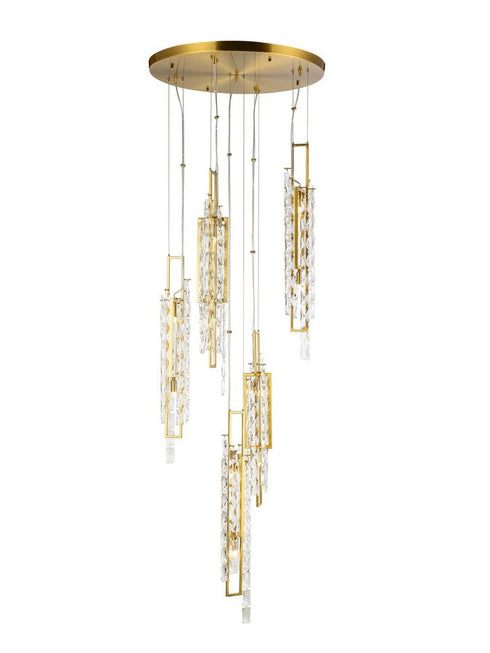 Starfire Crystal Simple Collection Pendant Model: 9124AB