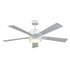 Trans Globe Arden 5 BLADE 52 Inch LED FAN WC6 INCLUD 2 Inch ROD in Black Finish Model: F-1032 BK