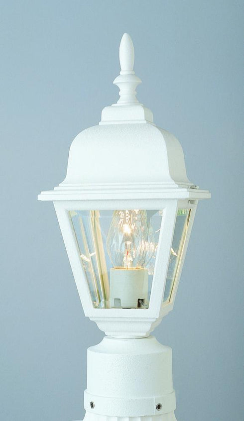 Trans Globe Argyle 1 Light POST OUTDOOR in Black Finish Model: 4414 BK