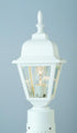 Trans Globe Argyle 1 Light POST OUTDOOR in Black Finish Model: 4414 BK