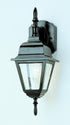 Trans Globe Argyle 1 Light WALL DOWN OUTDOOR in Black Finish Model: 4411 BK