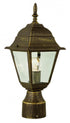 Trans Globe Argyle 15 Inch Postmount Lantern Model: 4414 WH