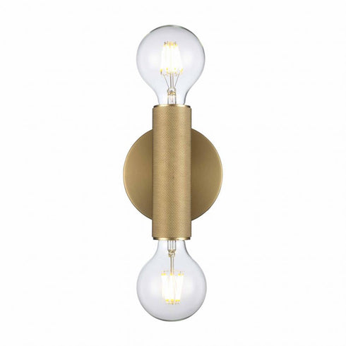 Trans Globe Auburn 2 Light Bare Bulb Indoor Wall Sconce Model: 22300 AG