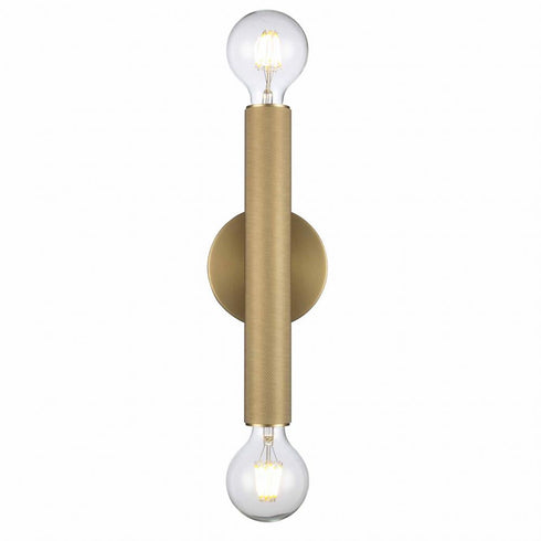 Trans Globe Auburn 2 Light Bare Bulb Indoor Wall Sconce Model: 22300 AG