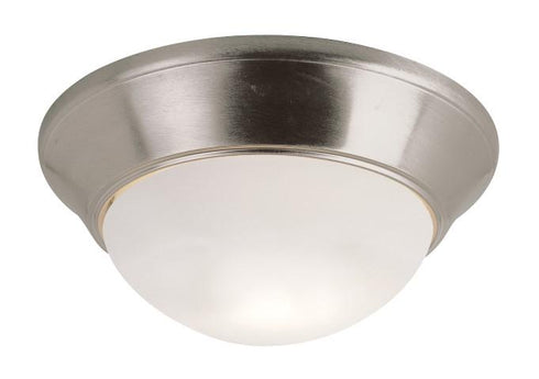 Trans Globe Bolton 11 Inch Flushmount in Brushed Nickel Finish Model: 57703 BN