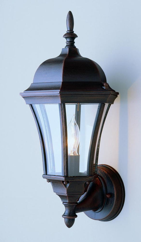 Trans Globe Burlington 1 Light Armed Metal And Glass Model: 4502 SWI