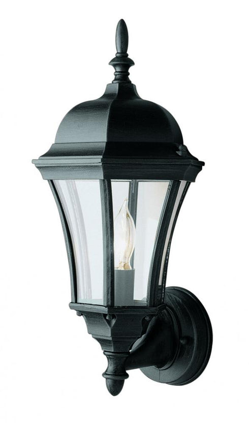 Trans Globe Burlington 1 Light CAST ALUM. OUTDOOR LANTERN in Black Finish Model: 4502 BK