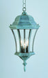 Trans Globe Burlington 3 Light Metal And Glass Hanging Model: 4505 BK