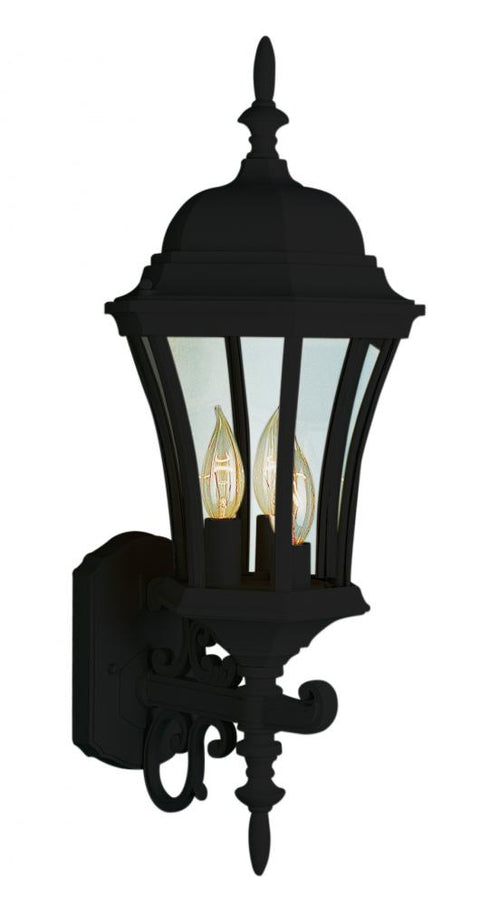 Trans Globe Burlington 3 Light UP WALL BRACKET in Black Finish Model: 4503 BK