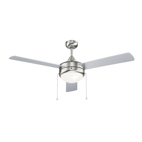 Trans Globe Ceiling Fans in Brushed Nickel Model: F-1023-ES BN
