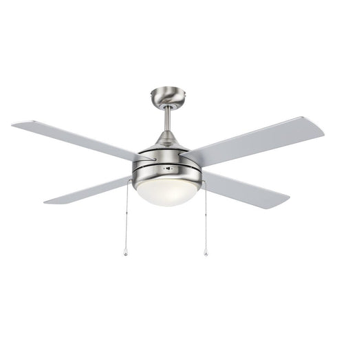 Trans Globe Ceiling Fans in Brushed Nickel Model: F-1024-ES BN