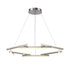 Trans Globe Celestia LED PENDANT 8 RODS 66W AG in Antique Gold Finish Model: MDN-1566 AG