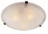 Trans Globe Cracka 20 Inch Flush Mount Indoor Ceiling Light in Brushed Nickel Finish Model: 58702 BN