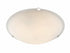 Trans Globe Cracka 20 Inch Flush Mount Indoor Ceiling Light in Brushed Nickel Finish Model: 58702 BN