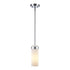Trans Globe Crosby 1 Light Cylindrical Mini Pendant Model: PND-2176 PC