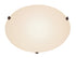 Trans Globe Cullen 20 Inch Flush Mount Ceiling Light in Brushed Nickel Finish Model: 58708 BN