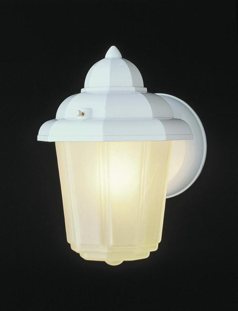 Trans Globe Dale 1 Light SM WALL DOWN OUTD in Black Finish Model: 4160 BK