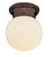 Trans Globe Dash 6 Inch Flushmount Model: 3606 WH