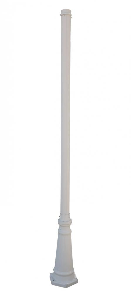 Trans Globe Downtown CAST ALUMINUM POLE ONLY in Black Finish Model: 4099 BK