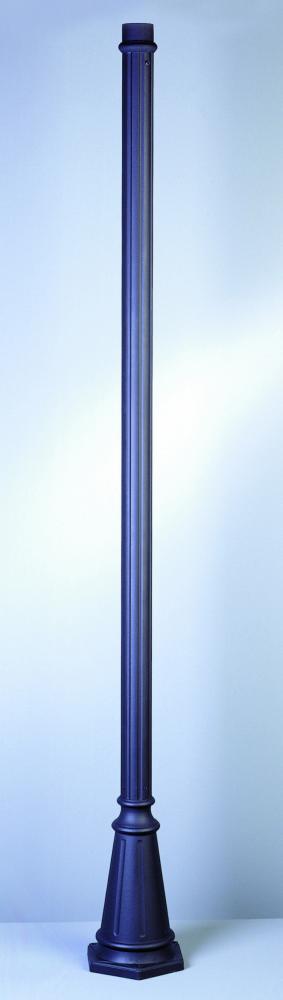 Trans Globe Downtown CAST ALUMINUM POLE ONLY in Black Finish Model: 4099 BK