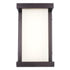 Trans Globe Fairbank LED WALL 6 Inch SQUARE ADA BK in Black Finish Model: LED-51490 BK