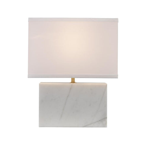 Trans Globe Fallon 1 Light TABLE LAMP ALABASTER BLOCK in Antique Gold Finish Model: RTL-9169 AG