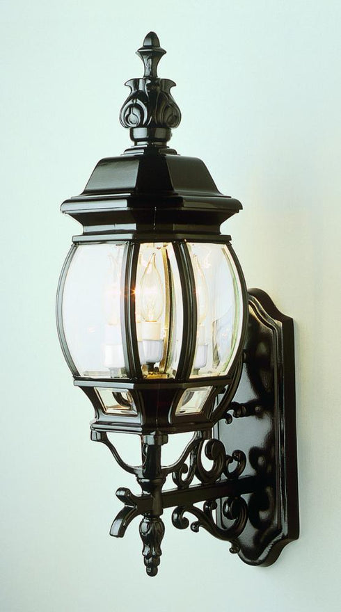 Trans Globe Francisco 3 Light Outdoor Beveled Glass Model: 4051 BC