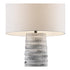 Trans Globe Garrison TABLE LAMP GRAY STONE WH Model: RTL-9177 GRY