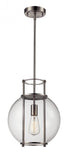 Trans Globe Grove 1LT PENDANT GLASS GLOBE BN in Brushed Nickel Finish Model: PND-2030 BN