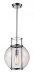 Trans Globe Grove 1LT PENDANT GLASS GLOBE BN in Brushed Nickel Finish Model: PND-2030 BN