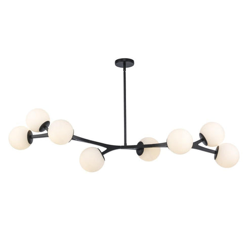 Trans Globe Haskell Flush Mount Lighting Black Model: 11638 BK