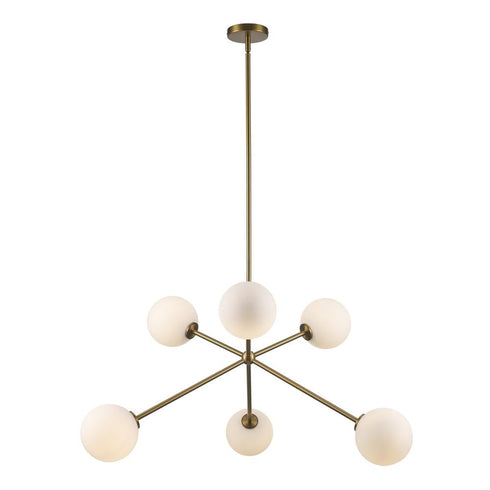 Trans Globe Haskell Pendant Lights Antique Gold Model: 11616 AG