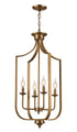 Trans Globe Hillcrest 31.5 In. High Antique Gold 4 Light Model: 11216 AG