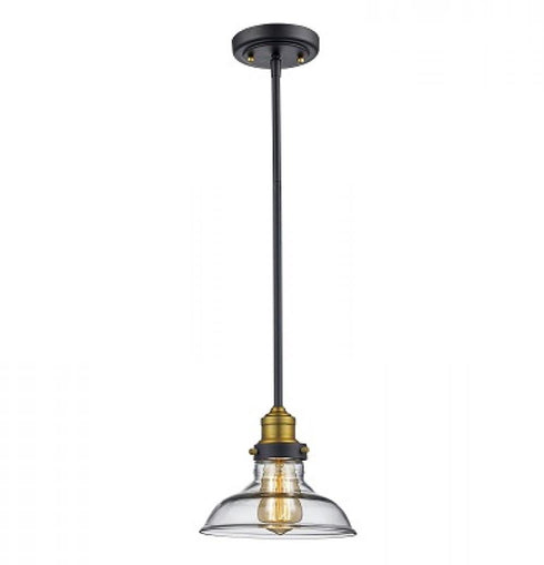 Trans Globe Jackson 8 Inch wide Pendant in Rubbed Oil Bronze Finish Model: 70823 ROB