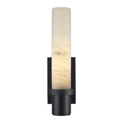 Trans Globe Juneau 1 Light Spanish Alabaster Wall Sconce in Antique Gold Finish Model: 22700 AG