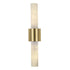 Trans Globe Kian 2 Light Spanish Alabaster Wall Sconce in Antique Gold Finish Model: 22680 AG