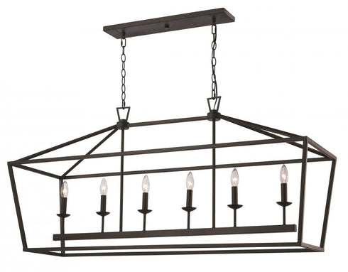Trans Globe Lacey 49 Inch Pendant Model: 10267 BK/AG