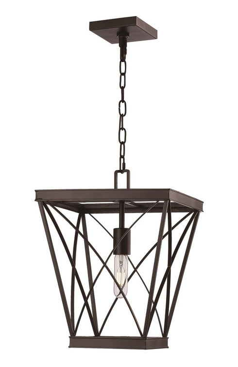 Trans Globe Legacy 1 Light Inverted Cage Pendant Model: 11221 ROB
