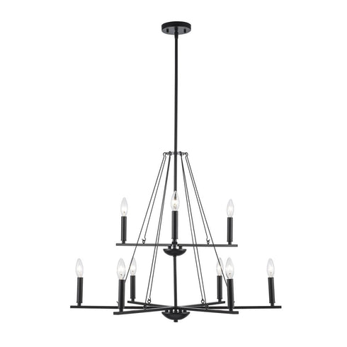 Trans Globe Linden Pendant Lights Brushed Nickel Model: 11649 BN