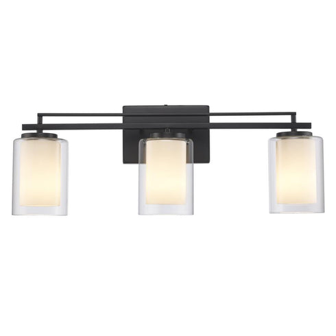 Trans Globe Lisbon Vanity Lighting Brushed Nickel Model: 22483 BN