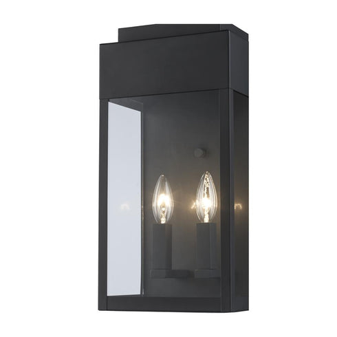 Trans Globe Marley Outdoor Wall Lights in Black Model: 51520 BK
