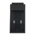 Trans Globe Marley Outdoor Wall Lights in Black Model: 51521 BK