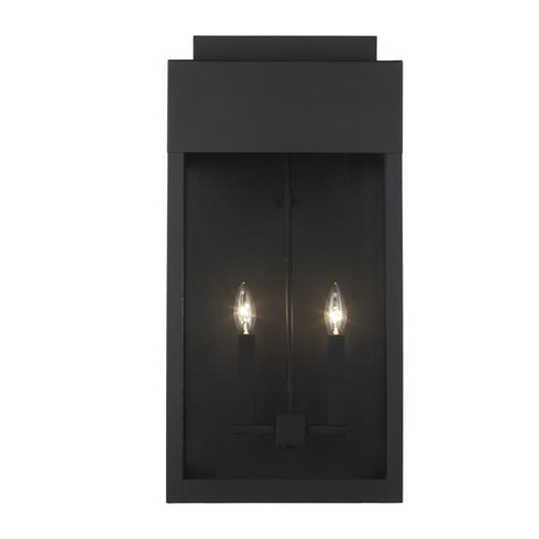Trans Globe Marley Outdoor Wall Lights in Black Model: 51522 BK