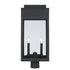 Trans Globe Marley Post Lantern in Black Model: 51524 BK