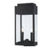 Trans Globe Marley Post Lantern in Black Model: 51524 BK