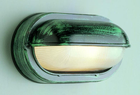 Trans Globe Mesa II 8.5 In. Wide Oval Outdoor Pocket Wall Model: 4125 BK