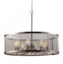 Trans Globe Mesh 30 Inch Drum Chandelier Model: 10229 BN
