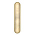 Trans Globe Minerva 24 Inch ALABASTER CIRCLR SCONCE AG in Antique Gold Finish Model: LED-22654 AG