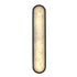 Trans Globe Minerva 24 Inch ALABASTER CIRCLR SCONCE AG in Antique Gold Finish Model: LED-22654 AG